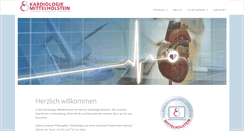 Desktop Screenshot of kardiologie-rendsburg.de